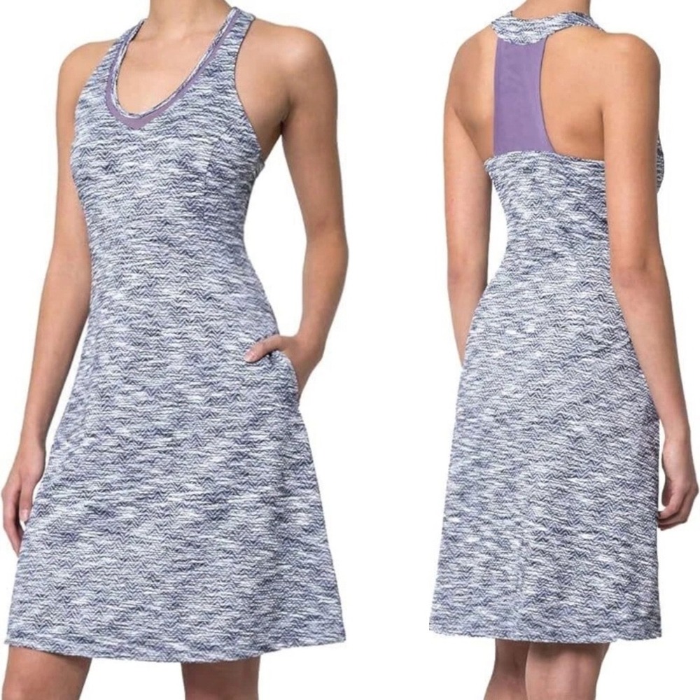 MPG Travel Dress Size Small V-Neck Sleeveless Athletic Activewear‎ Tennis Prep